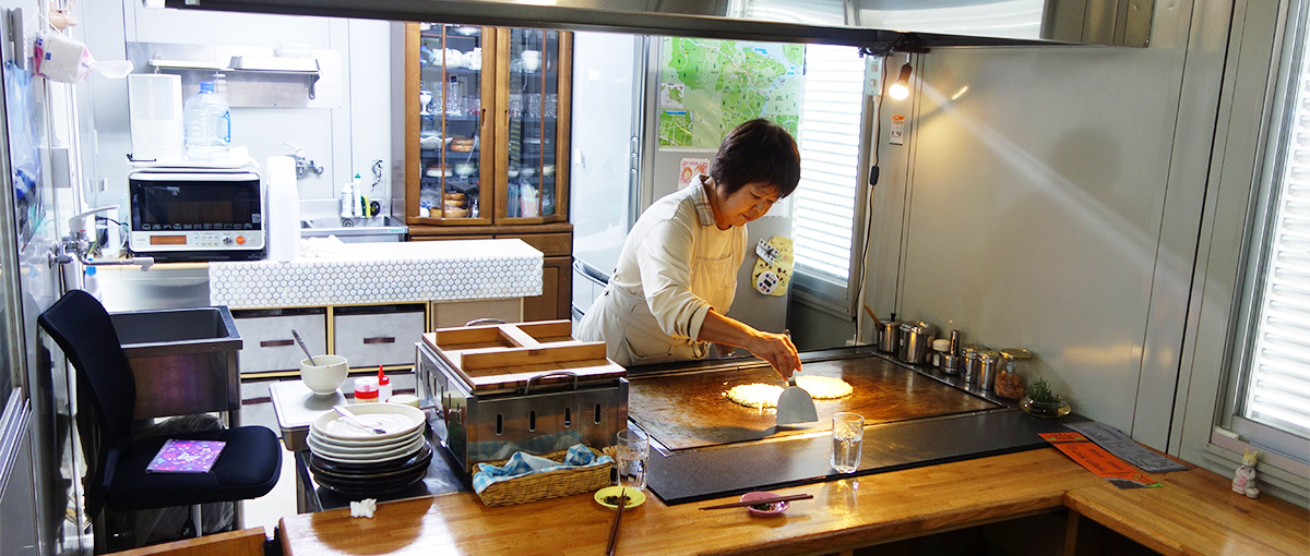 つくし営業風景